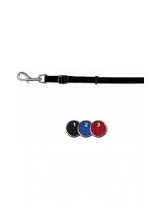 Trixie Classic Leash in Nylon | L - XL | Preto