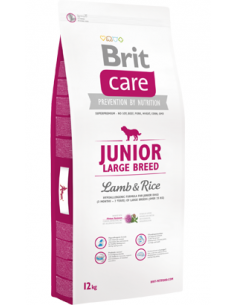Brit Care Dog Junior Large Breed | Lamb & Rice | 12 kg