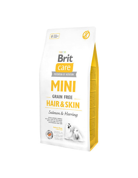 Brit Care Dog Mini Hair & Skin Grain-free | Salmon & Herring | 400 g