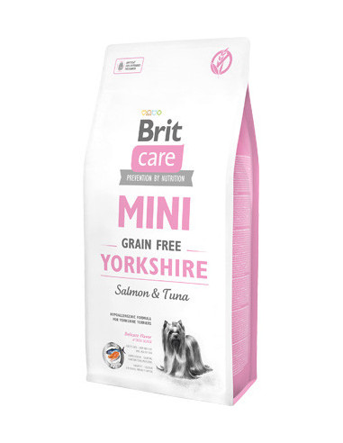 Brit Care Dog Mini Yorkshire Grain-free | Salmon & Tuna | 2 kg