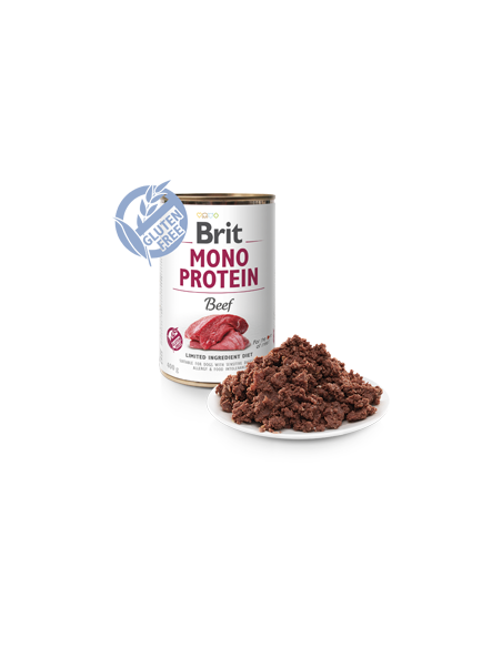 Brit Care Dog Mono Protein Beef | Wet (Lata) | 400 g