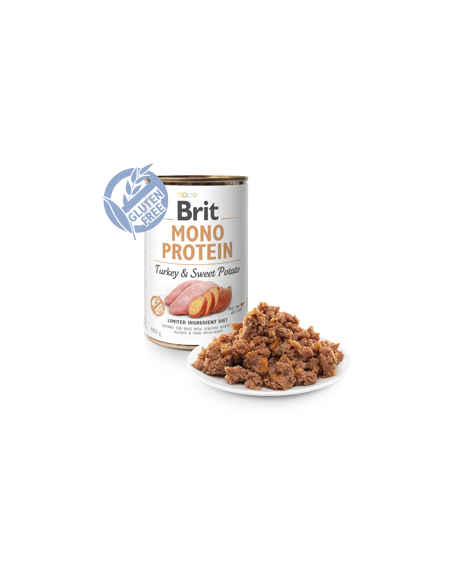 Brit Care Dog Mono Protein Turkey & Sweet Potato | Wet (Lata) | 400 g