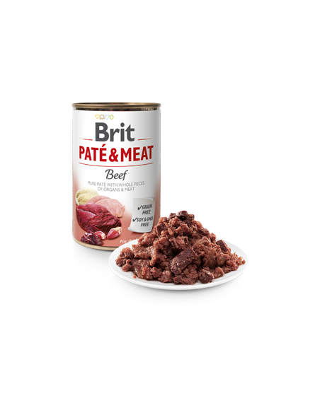 Brit Care Dog Paté & Meat Beef | Wet (Lata) | 400 g