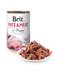 Brit Care Dog Paté & Meat for Puppy | Wet (Lata) | 800 g