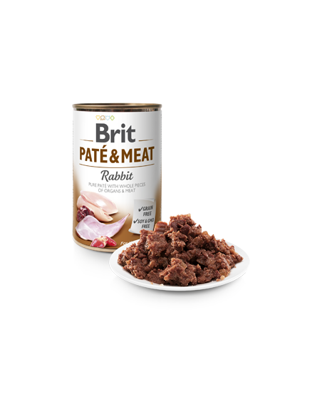 Brit Care Dog Paté & Meat Rabbit | Wet (Lata) | 400 g