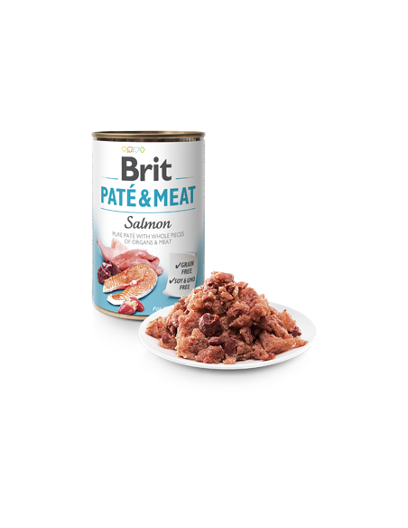 Brit Care Dog Paté & Meat Salmon | Wet (Lata) | 400 g