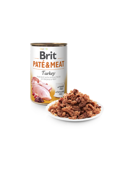 Brit Care Dog Paté & Meat Turkey | Wet (Lata) | 400 g