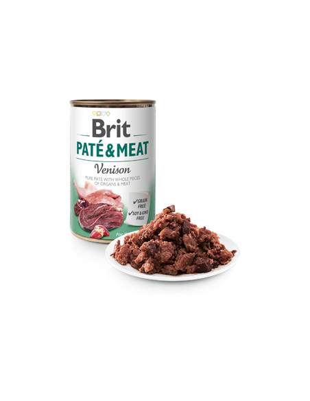 Brit Care Dog Paté & Meat Venison | Wet (Lata) | 400 g