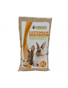 Areia de Milho Lettosan Limão 4 L