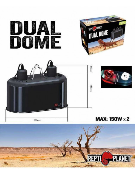 CANDEEIRO DUAL DOME