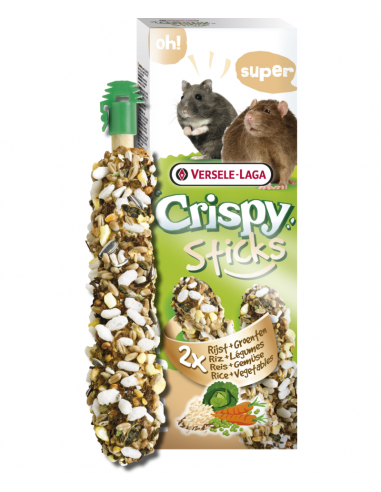 Prestige Barritas Hamster - Arroz & Vegetais - 2 un