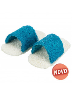 PAR DE CHINELOS EM LUFA (2 UNIDADES) 2