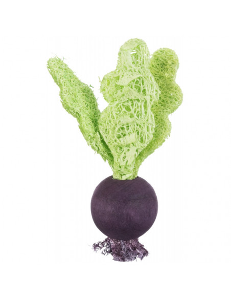 MORANGO E BETERRABA EM MADEIRA/LUFA (2 UNIDADES)