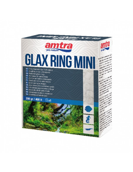 Cerâmica p/ Filtro de Aquário GLAX RING MINI 200 g