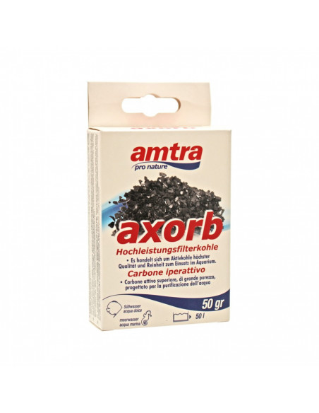Carvão Ativado para Aquário AMTRA AXORB 50 g