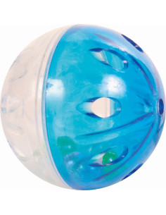 BOLAS CHOCALHO COM GUIZO E BONECO (4 UNIDADES)