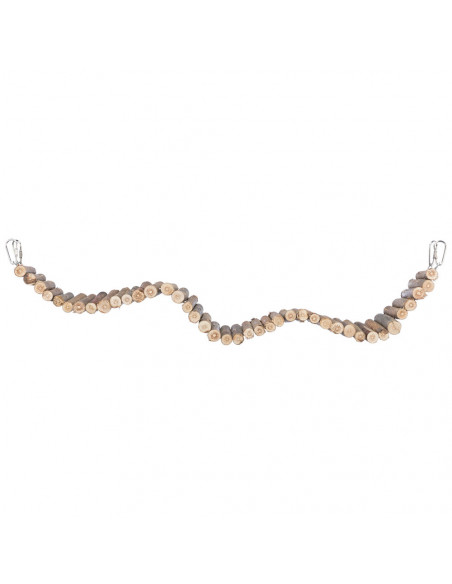 PONTE SUSPENÇA EM MADEIRA PARA AVES