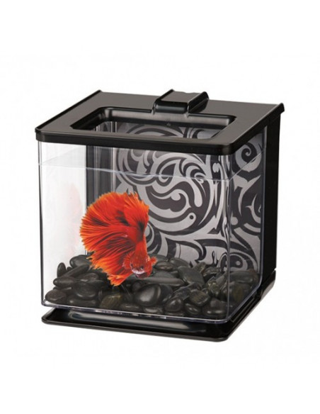 MARINA BETTA EZ CARE KIT 2,5 LITROS, NEGRO
