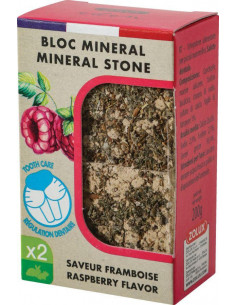 Bloco Mineral Eden Para Roedores- Framboesa- 2 un