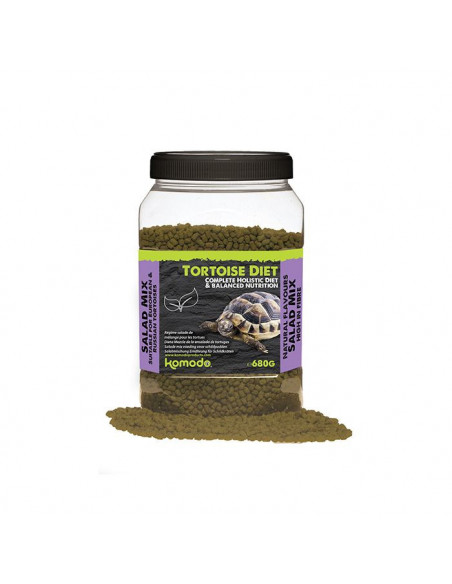 Komodo - Dieta p/ Tartaruga Terrestre “Salad Mix” 340gr