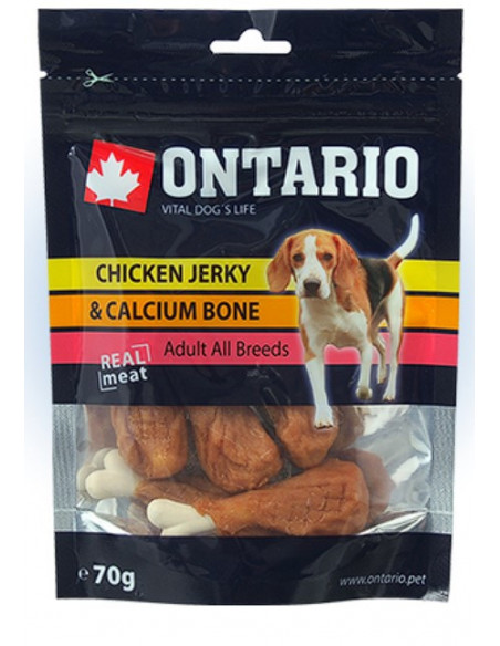 Snack Chicken Jerky & Calcium Bone