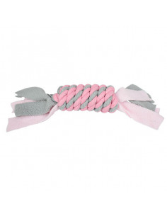 Fleecy Rope Coil Rosa