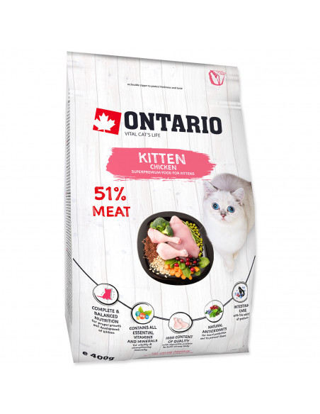 Ontario – Kitten Chicken 400g