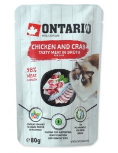 Frango e Caranguejo em Caldo