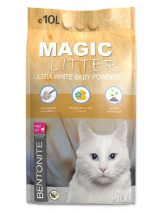 Areia Aglomerante Ultra White Talco - 10L