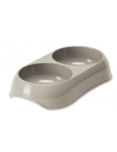 Gamela Dupla em Plástico para Gatos