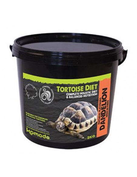 Komodo - Dieta p/ Tartaruga Terrestre “Dente Leão” - 2kg