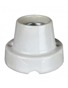 SUPORTE CERÂMICO COM CABO E INTERRUPTOR