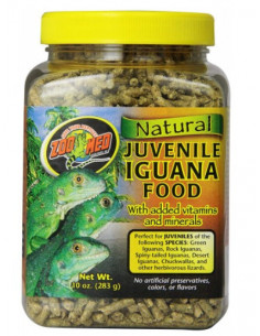 ZooMed – Alimentos Iguana Natural – Fórmula Juvenil - 283gr