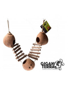 ESCADAS DE CASAS DE COCO TRIPLA