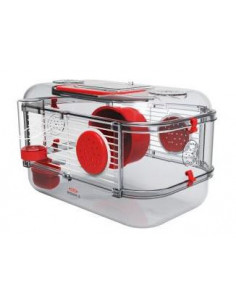 Gaiola Roedores Mini Rody 3 - 33 x 21 x 18 cm - Vermelho 2