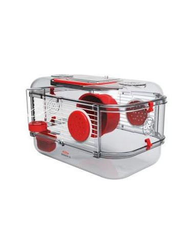 Gaiola Roedores Mini Rody 3 - 33 x 21 x 18 cm - Vermelho