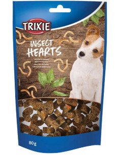 "INSECT HEARTS" COM TENÉBRIO (PROTEÍNA DE INSETOS) - 80gr