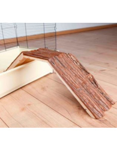 PONTE EM MADEIRA PARA GAIOLA COELHOS - 63x18x15 Cm