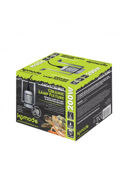 Komodo - Ceramic Lamp Fixture - 200w
