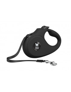 TRELA RETRÁTIL INSTINCT M - PRETO - 5M