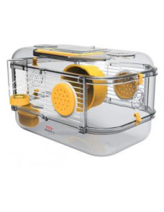 Gaiola Roedores Mini Rody 3 - 33 x 21 x 18 cm - Amarelo 2