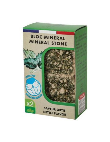 Bloco Mineral Eden Para Roedores- Ortiga - 2 un