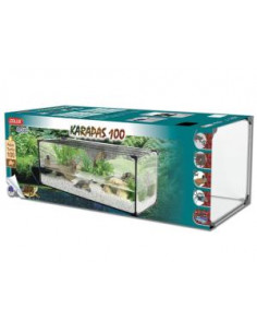 Tartarugueira Karapas Pro - 100 x 40 x 30 cm - Branco 2