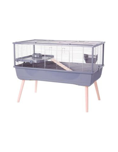 Gaiola Cavia Neo Life- 99 x 54 x 79 cm - Cinza