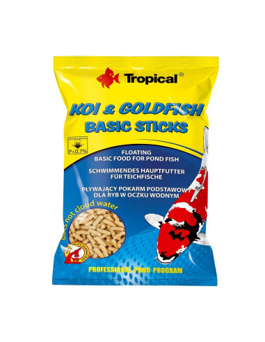 Koi & Goldfish Basic Sticks - 4 KG