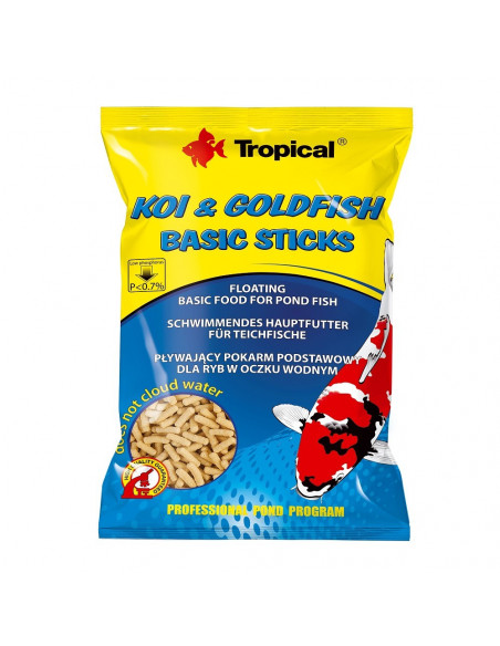 Koi & Goldfish Basic Sticks - 4 KG