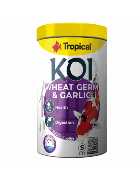 KOI WHEAT GERM & GARLIC PELLET - TAM S - 1000 L