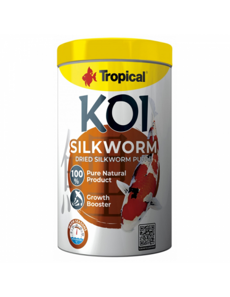 KOI SILK WORM DRIED SILKWORM - TAM S - 1000 L