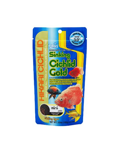 Hikari - Cichlid Gold Sinking Mini - 100g