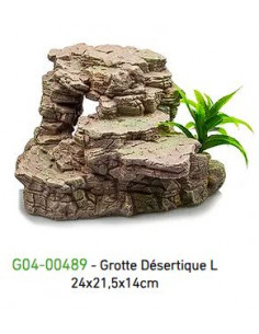 Gruta Deserto - 24 X 21.5 X 14 CM